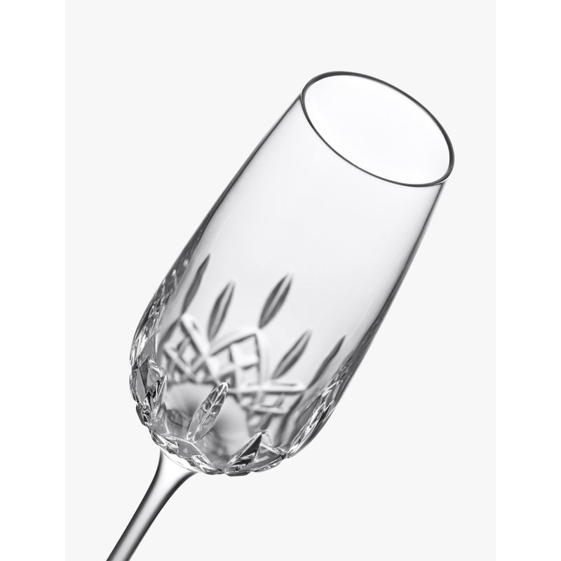 Waterford Lismore Essence champagne flutes set of two, imported from the UK