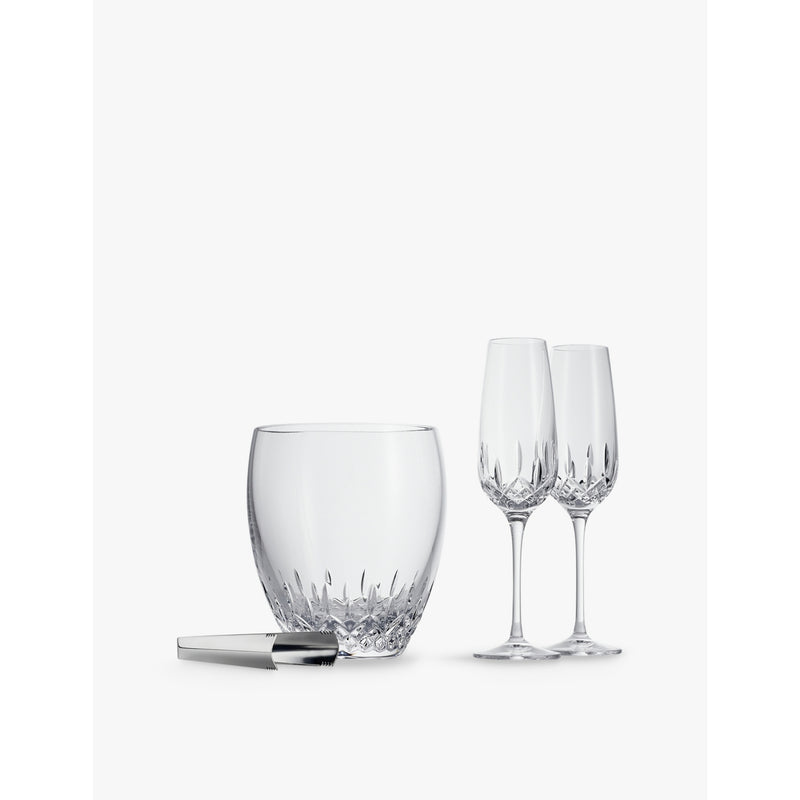 Waterford Lismore Essence champagne flutes set of two, imported from the UK