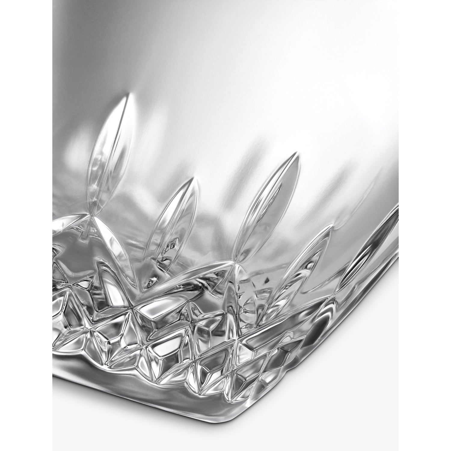 Waterford Lismore Essence crystal ice bucket with tongs (British brand)