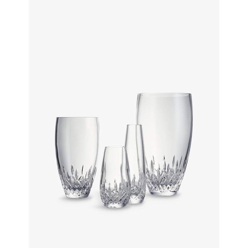Waterford Lismore Essence crystal glass vase 30cm, imported from the UK