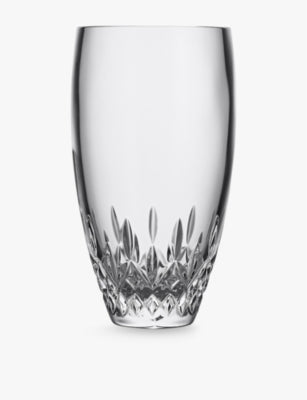 Waterford Lismore Essence crystal glass vase 30cm, imported from the UK