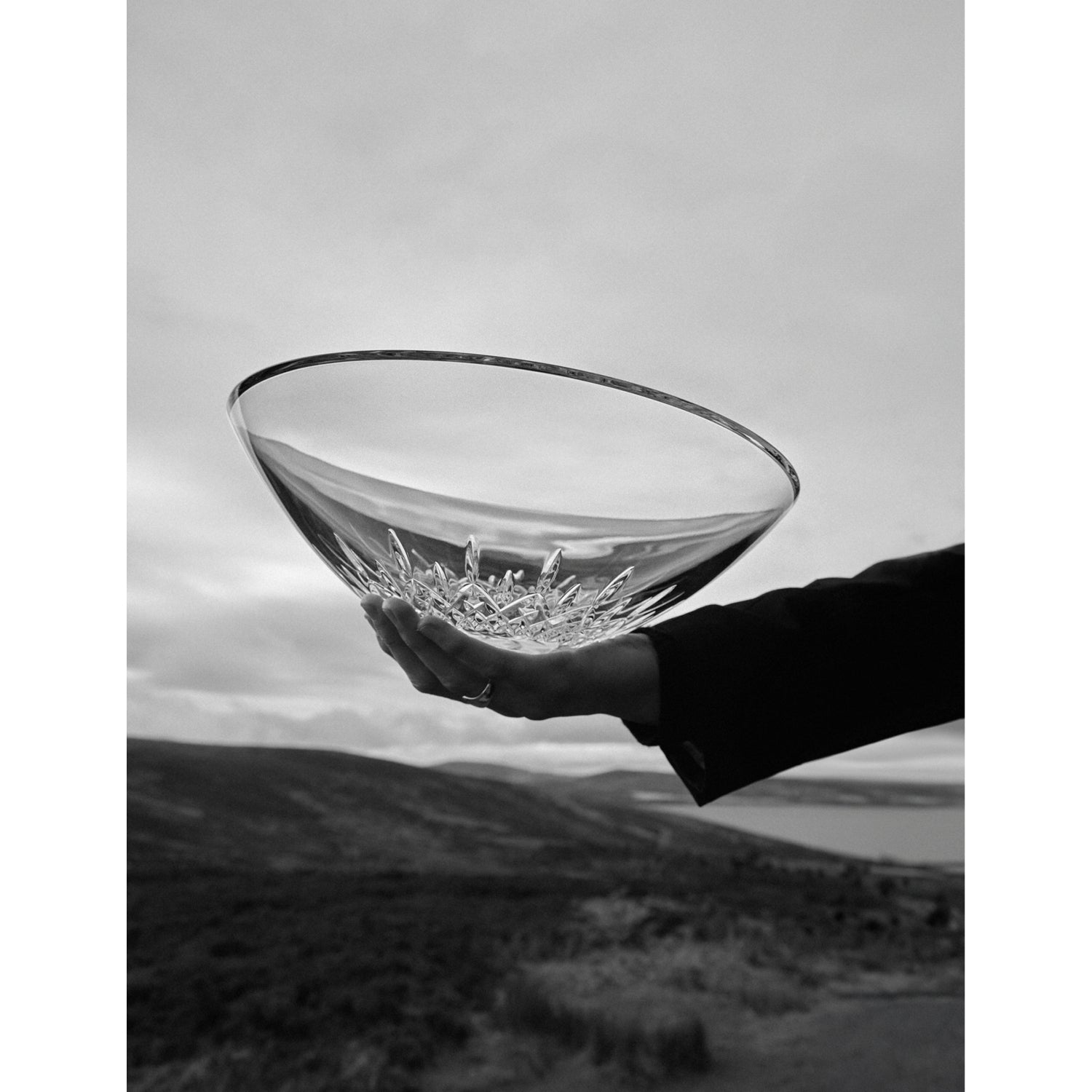 Waterford Lismore Essence crystal bowl 20cm (British brand)