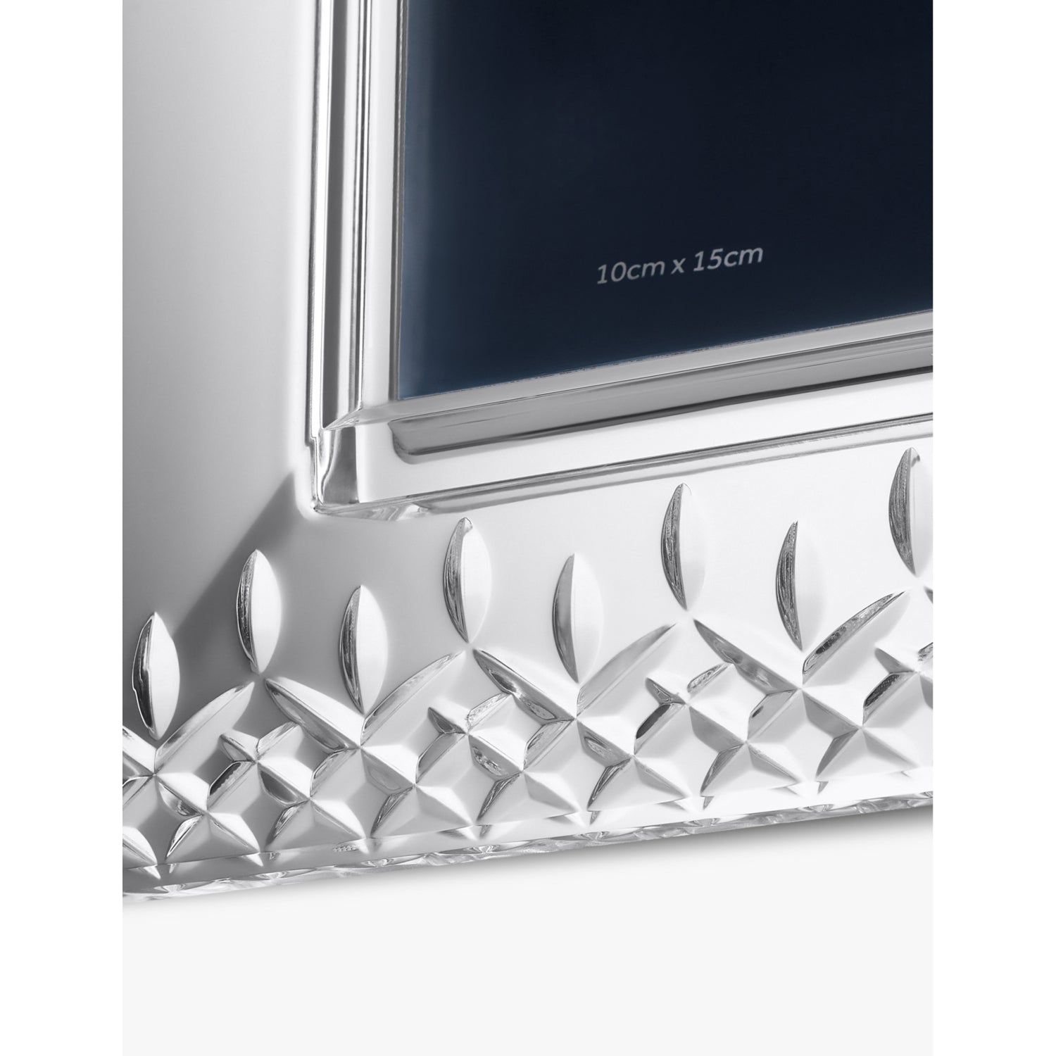 Waterford Lismore Essence crystal photo frame 20cm x 25cm, UK version