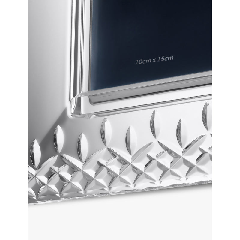 Waterford Lismore Essence crystal photo frame 20cm x 25cm, UK version