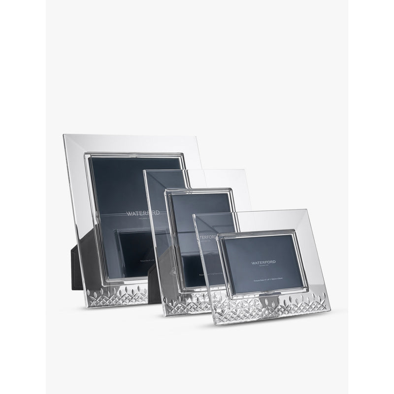 Waterford Lismore Essence crystal photo frame 20cm x 25cm, UK version