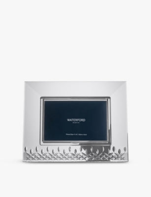 Waterford Lismore Essence crystal photo frame 20cm x 25cm, UK version