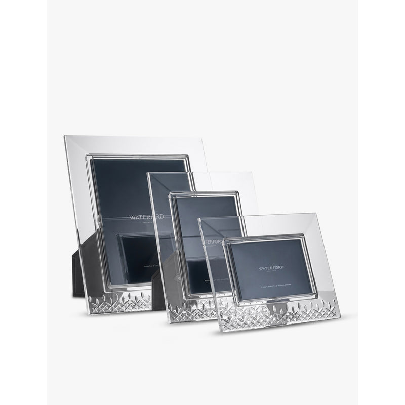 Waterford Lismore Essence crystal photo frame 35.4cm, imported from the UK