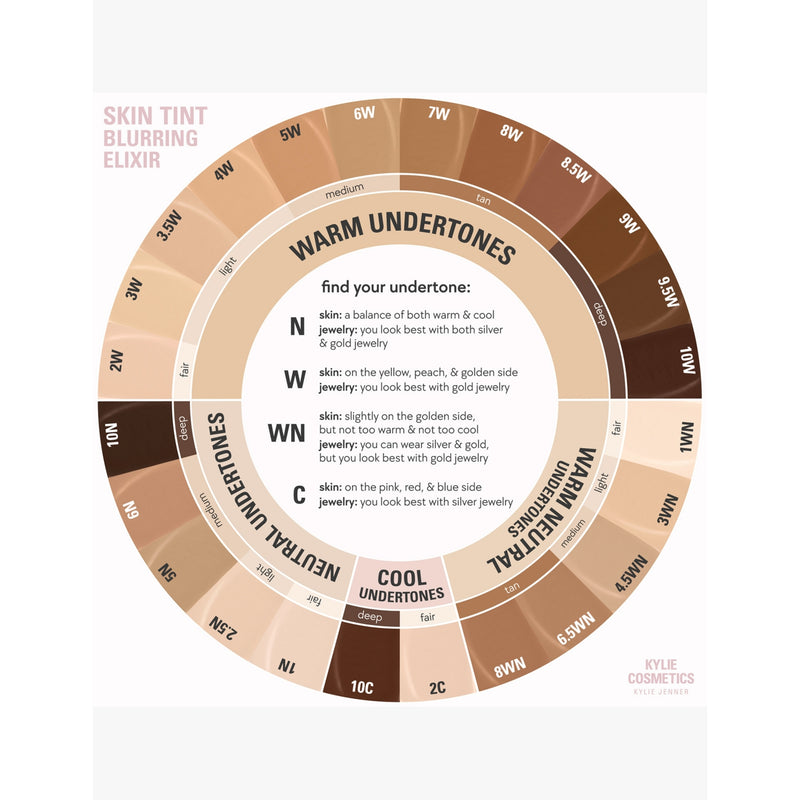 Kylie by Kylie Jenner skin tint blurring foundation 30ml - British product