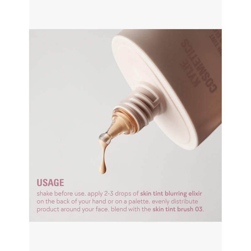 Kylie by Kylie Jenner skin tint blurring foundation 30ml - British product