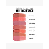 Nudestix STAX all over colour blush balm 2.5g, imported from the UK