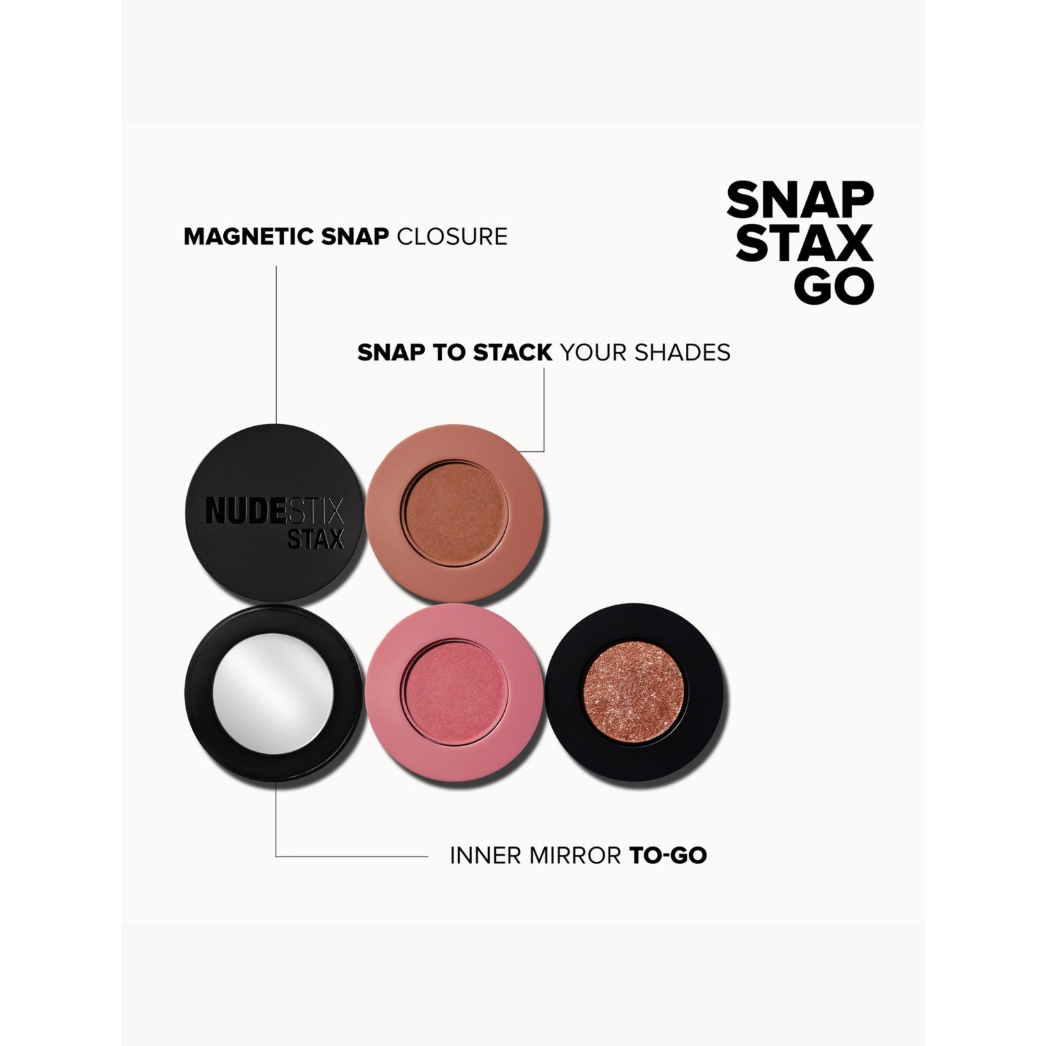 Nudestix STAX Sunkissed Glow set 7.5g (British brand)