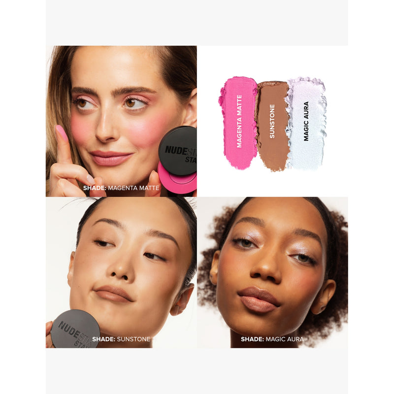 NUDESTIX makeup set Sunpink Glow 7.5g, imported from the UK