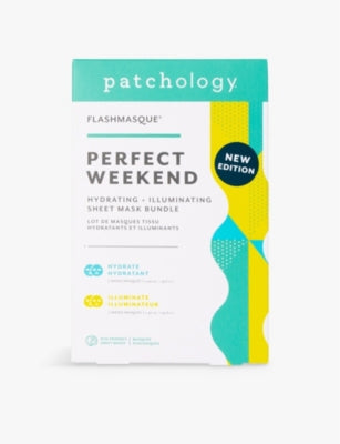Patchology Flashmasque perfect weekend sheet mask set (British brand)