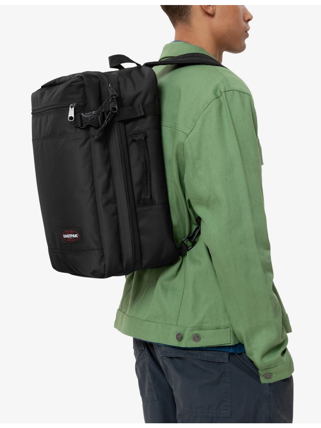 Eastpak Transit'r Pack shell backpack, imported from the UK
