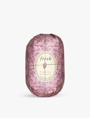 Freesia-scented body soap bar 250g, imported from the UK