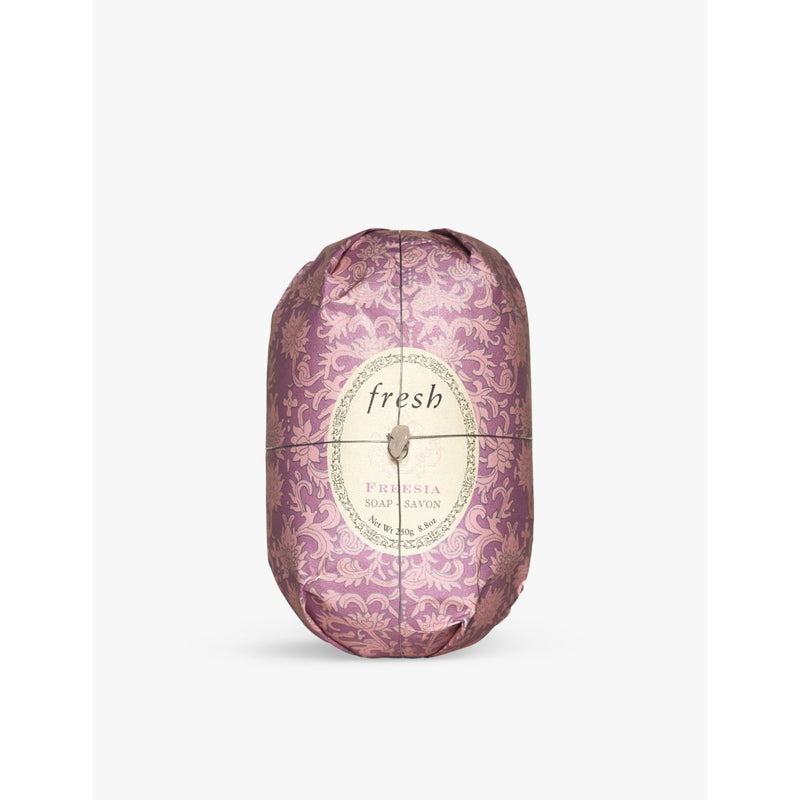 Freesia-scented body soap bar 250g, imported from the UK