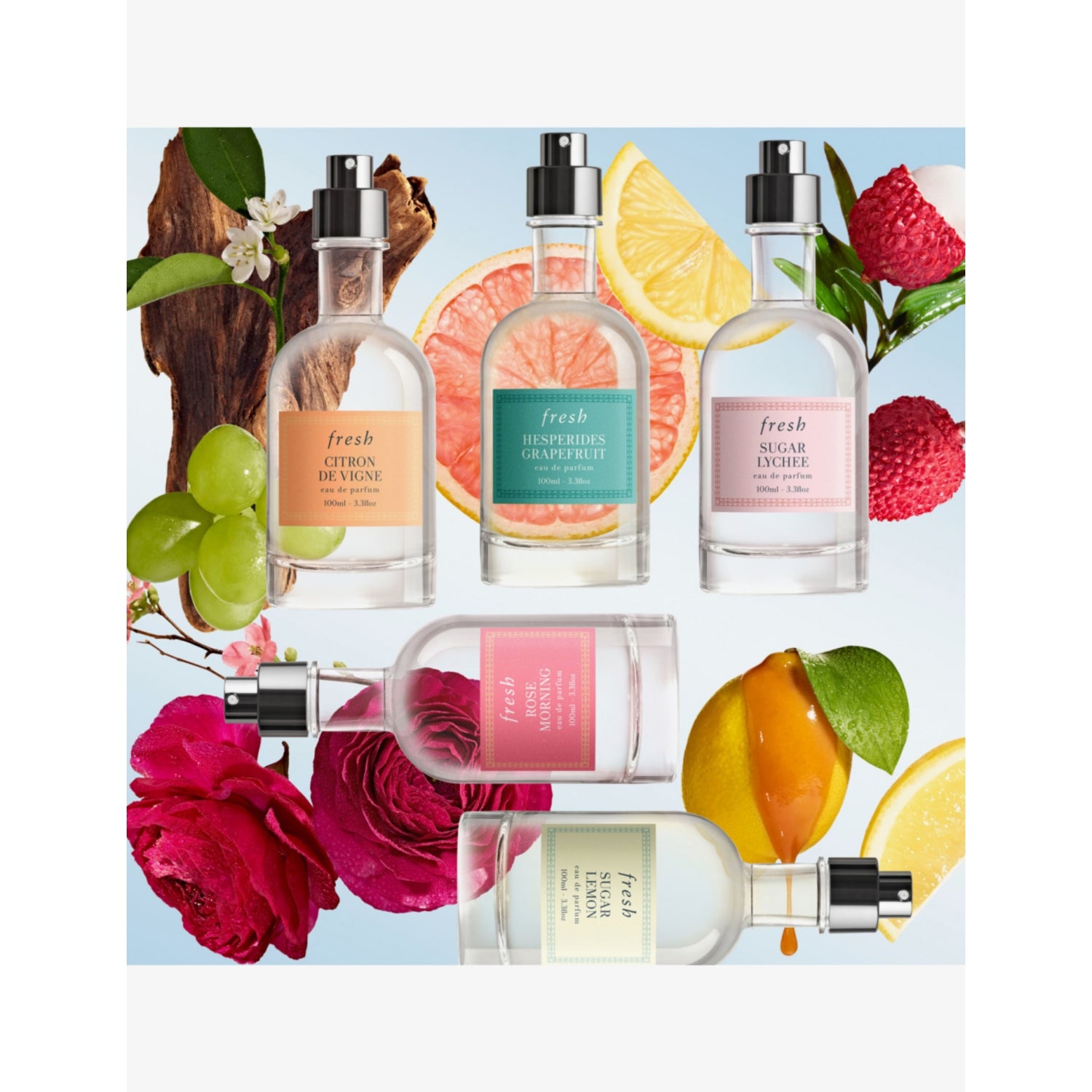 Hesperides Grapefruit eau de parfum, imported from the UK