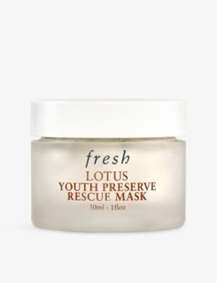 Lotus Youth Preserve Exfoliating Rescue face mask, British brand