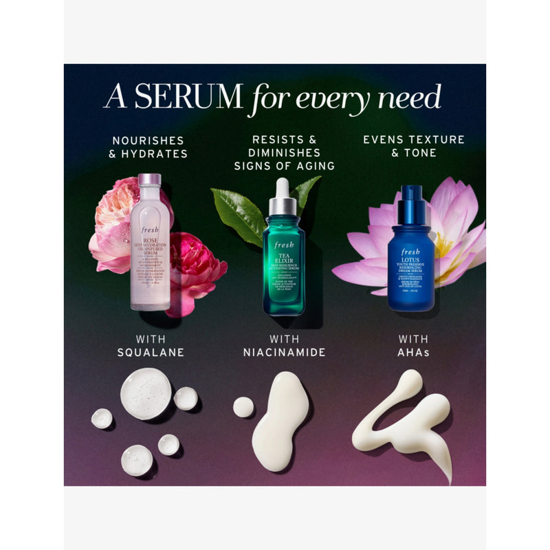 Fresh Lotus Youth Preserve resurfacing dream serum 30ml, imported from the UK