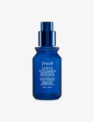 Fresh Lotus Youth Preserve resurfacing dream serum 30ml, imported from the UK