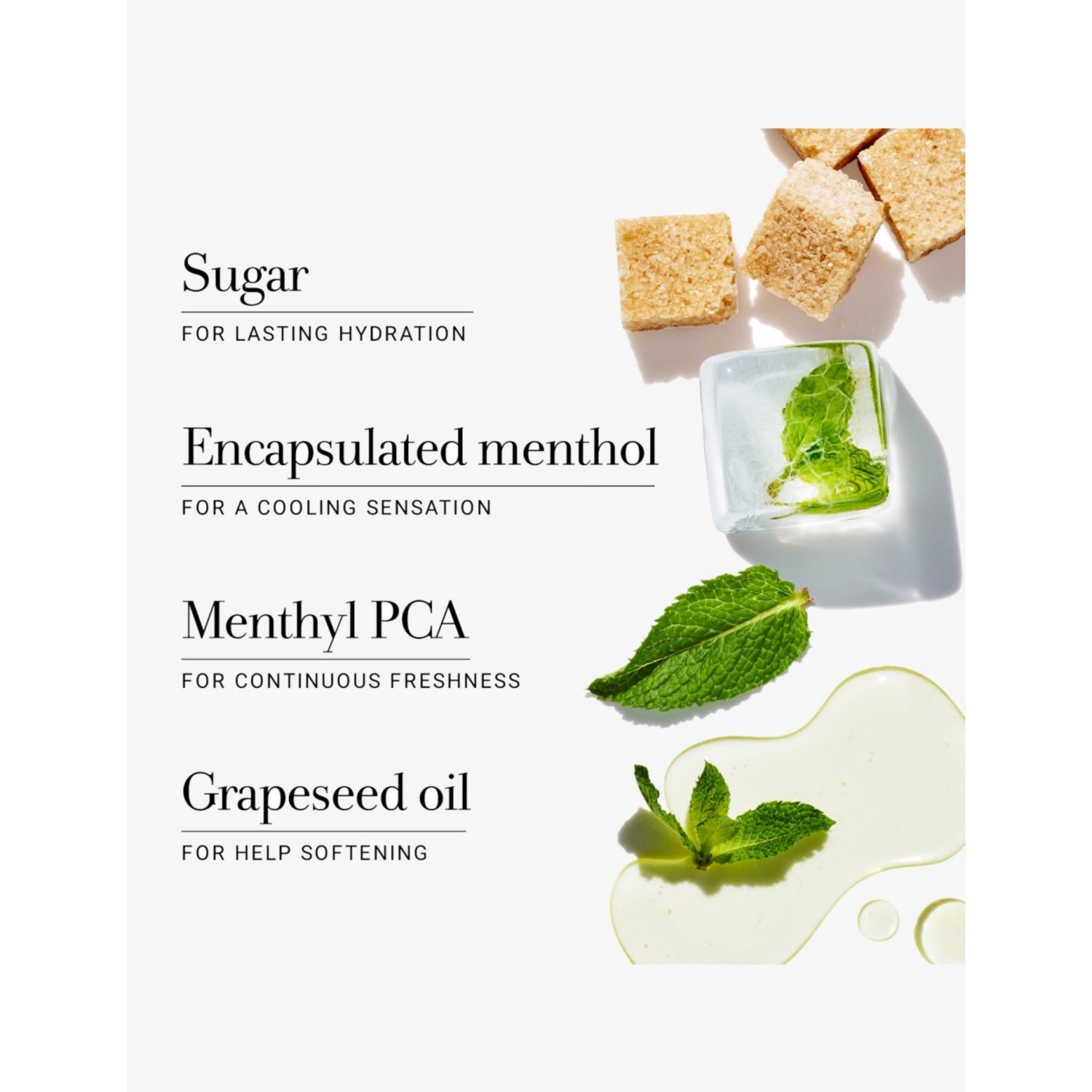 Fresh Sugar Mint Rush lip balm 4.3g (British brand)