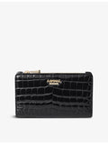 Aspinal of London Mayfair croc-effect faux-leather wallet (British brand)