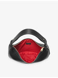 Aspinal of London Soho large crescent leather cross-body bag - British product