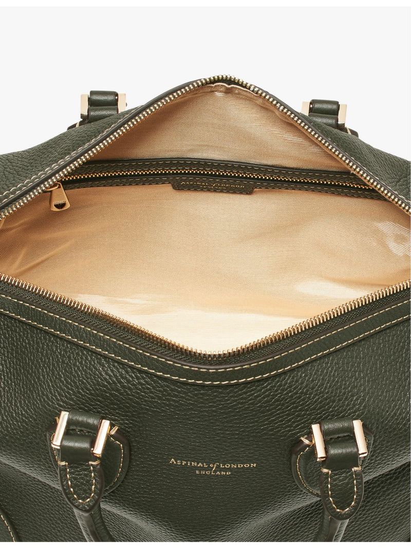 Aspinal of London Hudson Midi leather bowling bag, UK version
