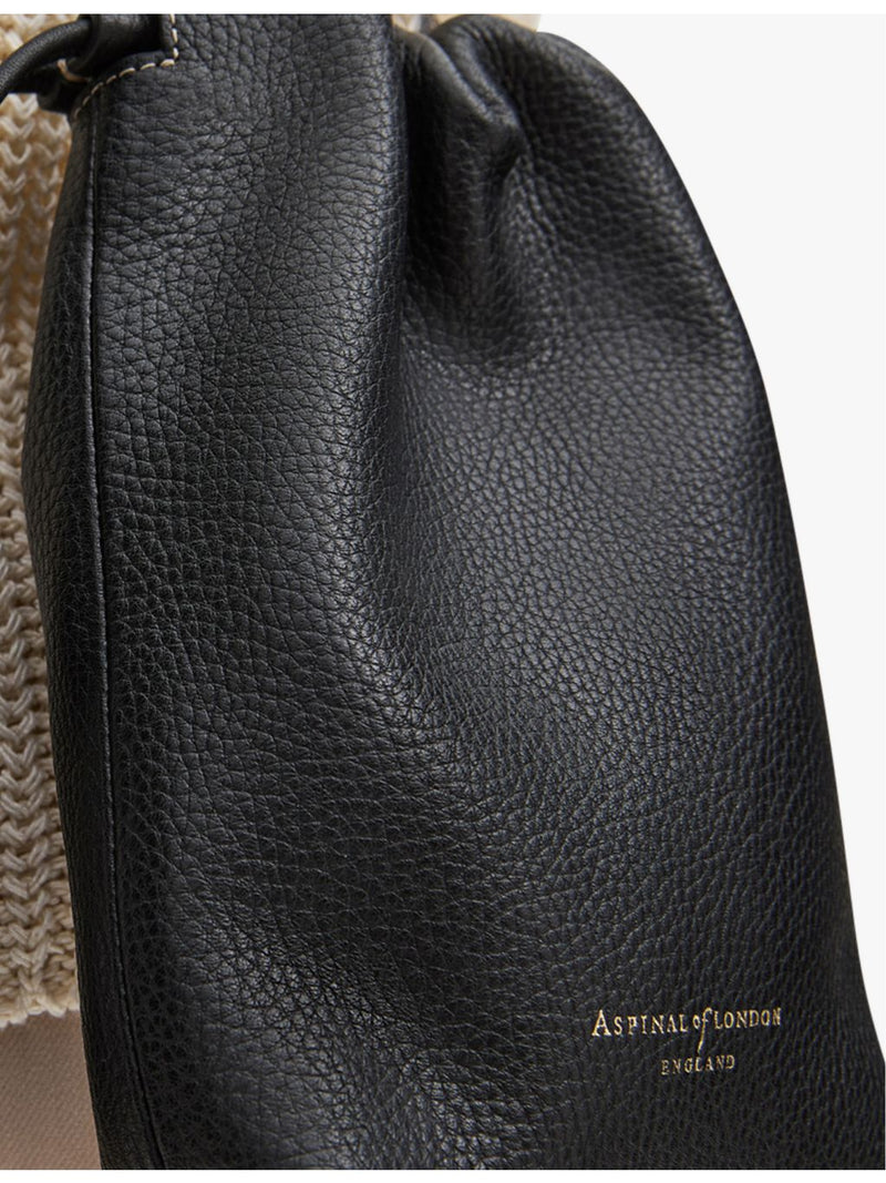 Aspinal of London Soho leather crossbody pouch (British brand)