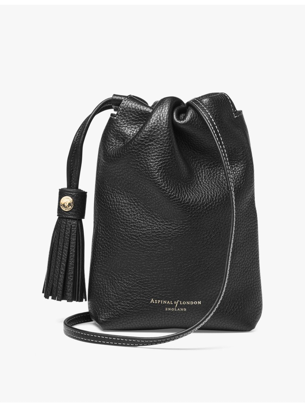 Aspinal of London Soho leather crossbody pouch (British brand)