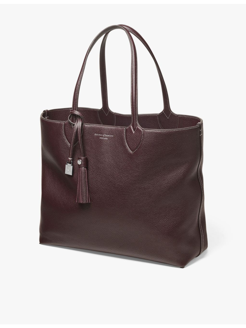 Aspinal of London Hudson oversized leather tote bag, UK version