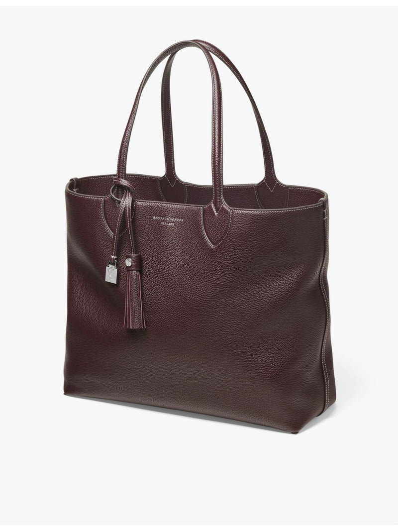 Aspinal of London Hudson oversized leather tote bag, UK version