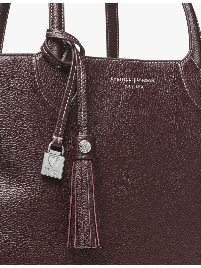 Aspinal of London Hudson oversized leather tote bag, UK version