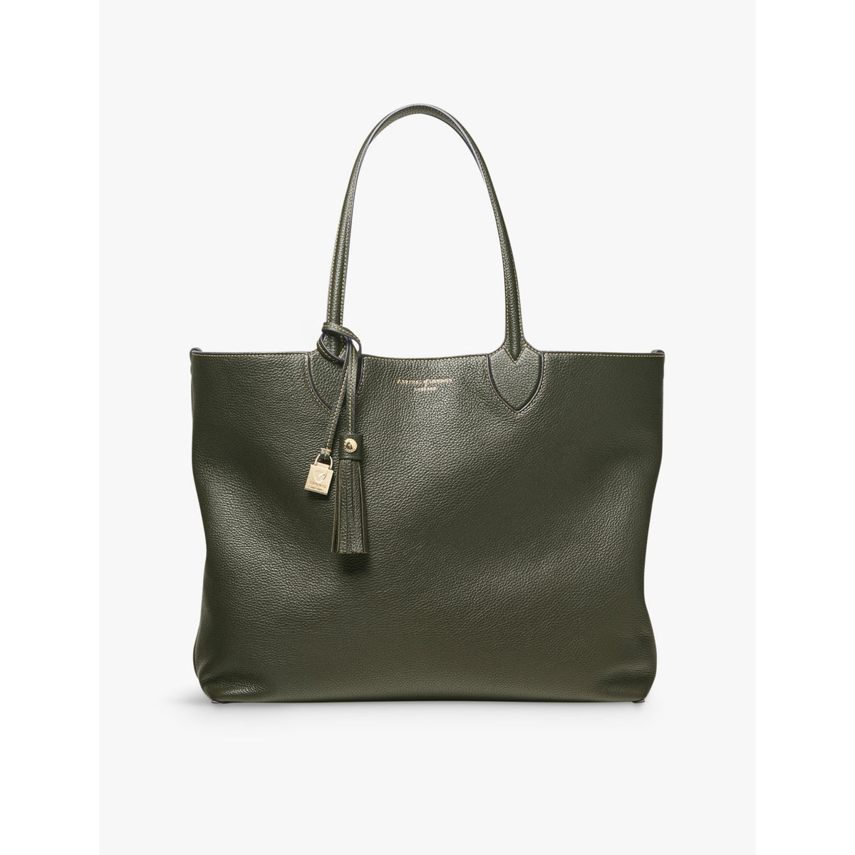 Aspinal of London oversized leather tote bag, UK version