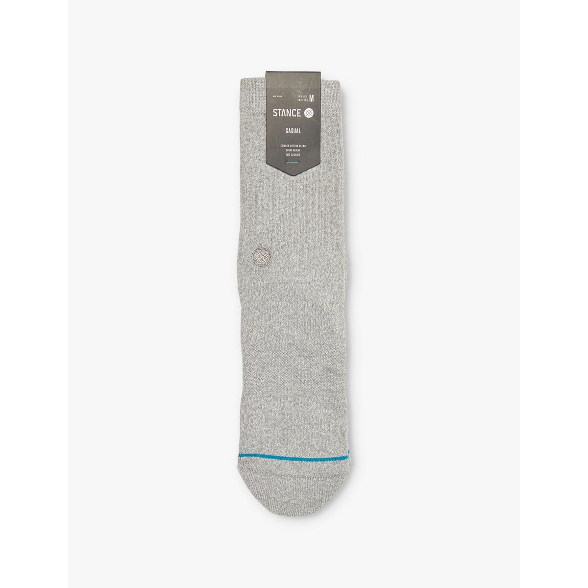 Icon logo-embroidered crew-length cotton-blend crew socks - Blw - S