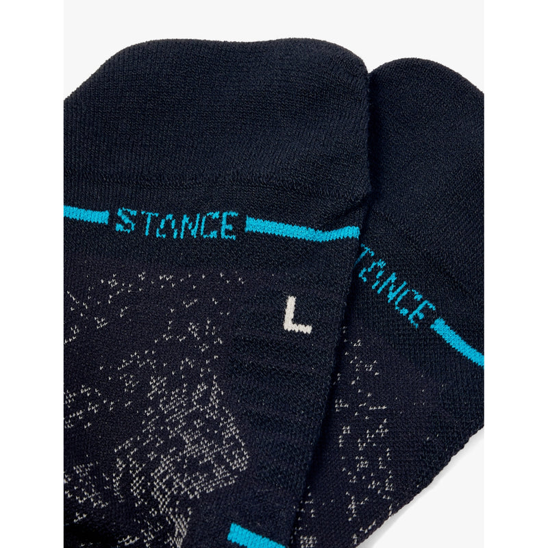 Stance run socks with branded print, imported from the UK