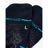 Stance run socks with branded print, imported from the UK
