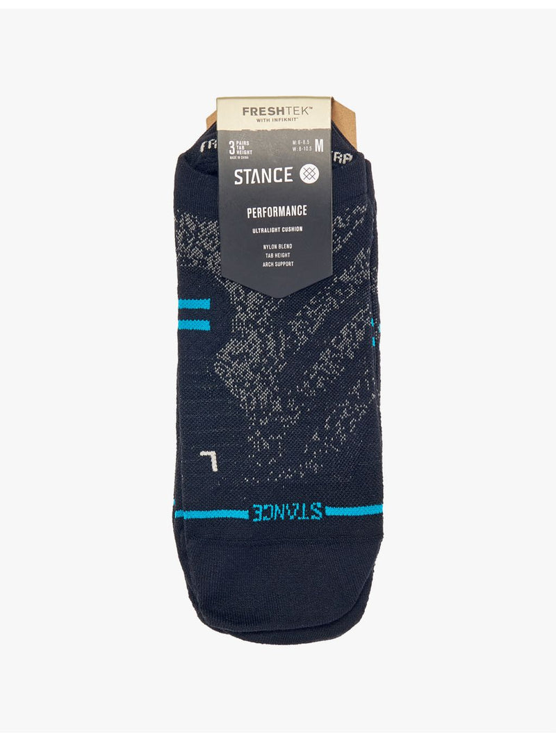 Stance low-rise trainer socks pack of three, UK version