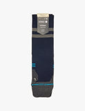 Stance Franchise crew socks with striped pattern, imported from the UK