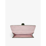 Aspinal of London croc-effect leather travel wallet, UK version