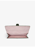 Aspinal of London croc-effect leather travel wallet, UK version