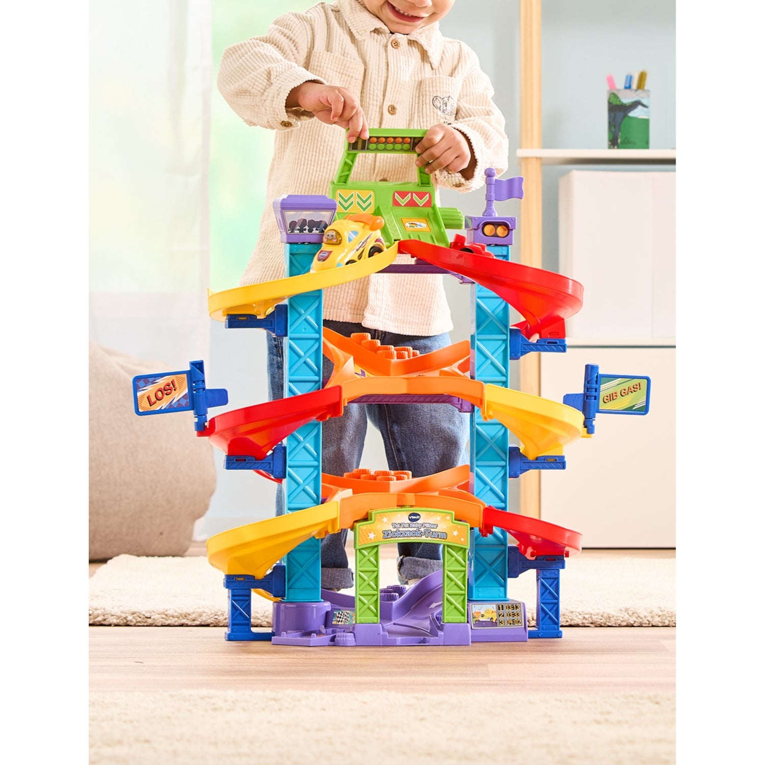 VTech Toot-toot Driver Criss-Cross Raceway playset, UK version