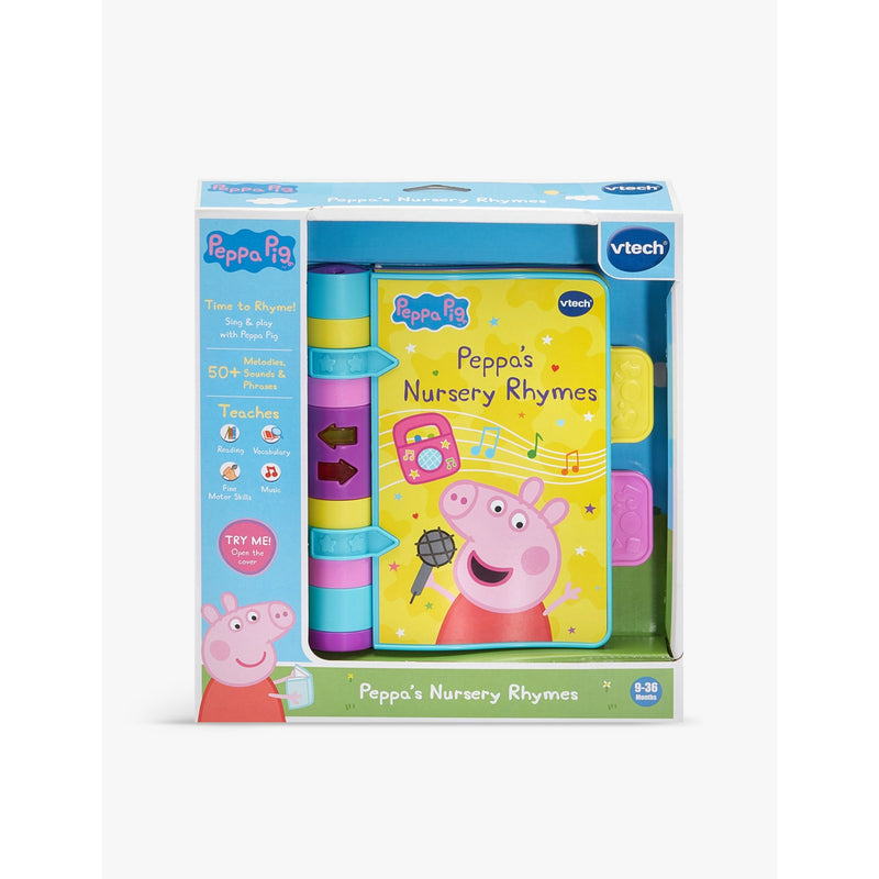 VTech Peppa Pig nursery rhymes interactive book, UK version