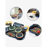 VTech Kidi DJ Drums light-up electronic toy drum set (British brand)