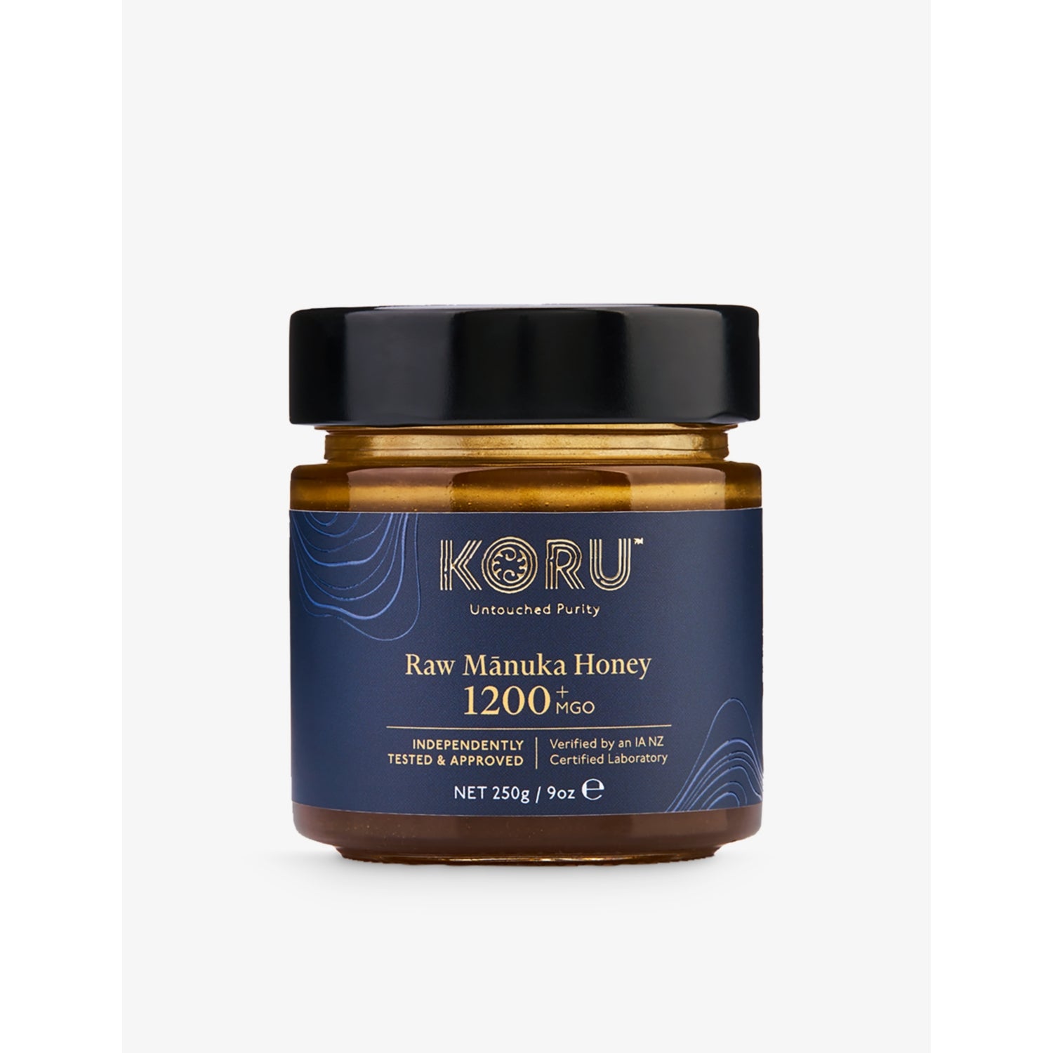 Koru raw manuka honey 1200+ MGO 250g (British brand)