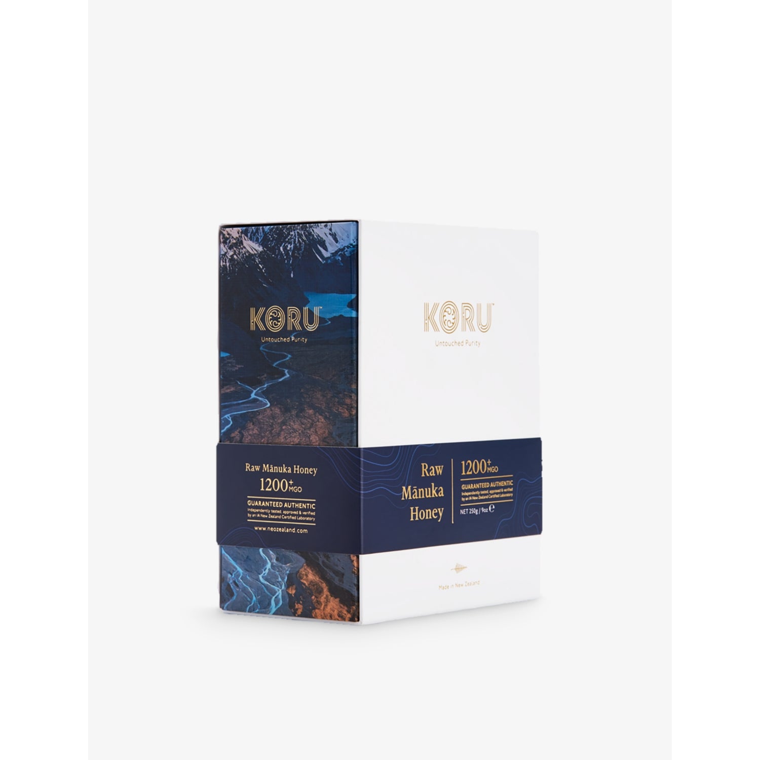 Koru raw manuka honey 1200+ MGO 250g (British brand)