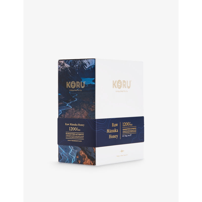 Koru raw manuka honey 1200+ MGO 250g (British brand)