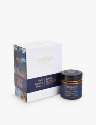 Koru raw manuka honey 1200+ MGO 250g (British brand)
