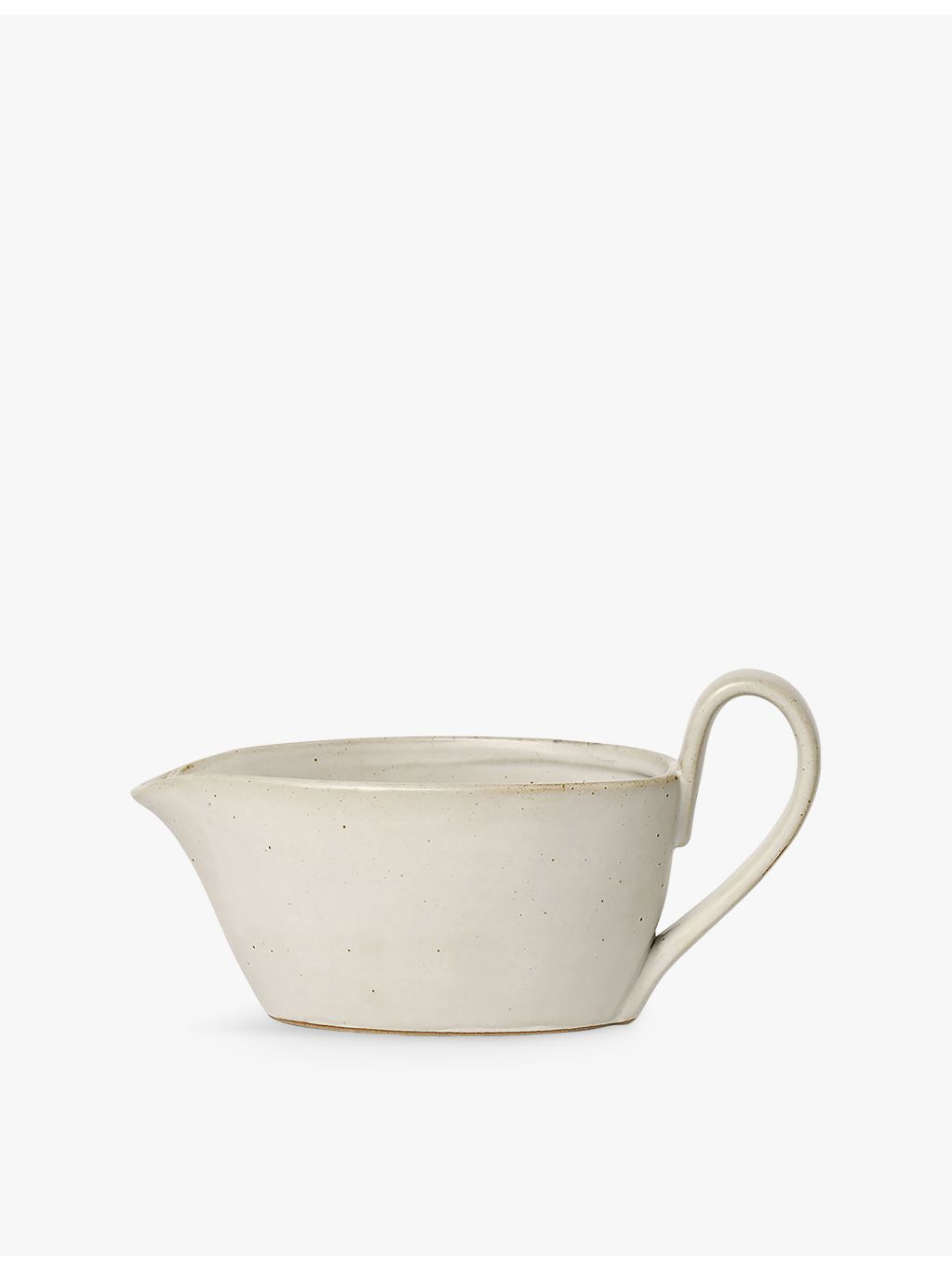 ferm LIVING Flow porcelain sauce boat 300ml, imported from the UK