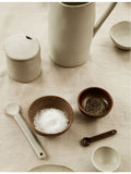 ferm LIVING Flow porcelain jug 1L, elegant speckled design (British brand)
